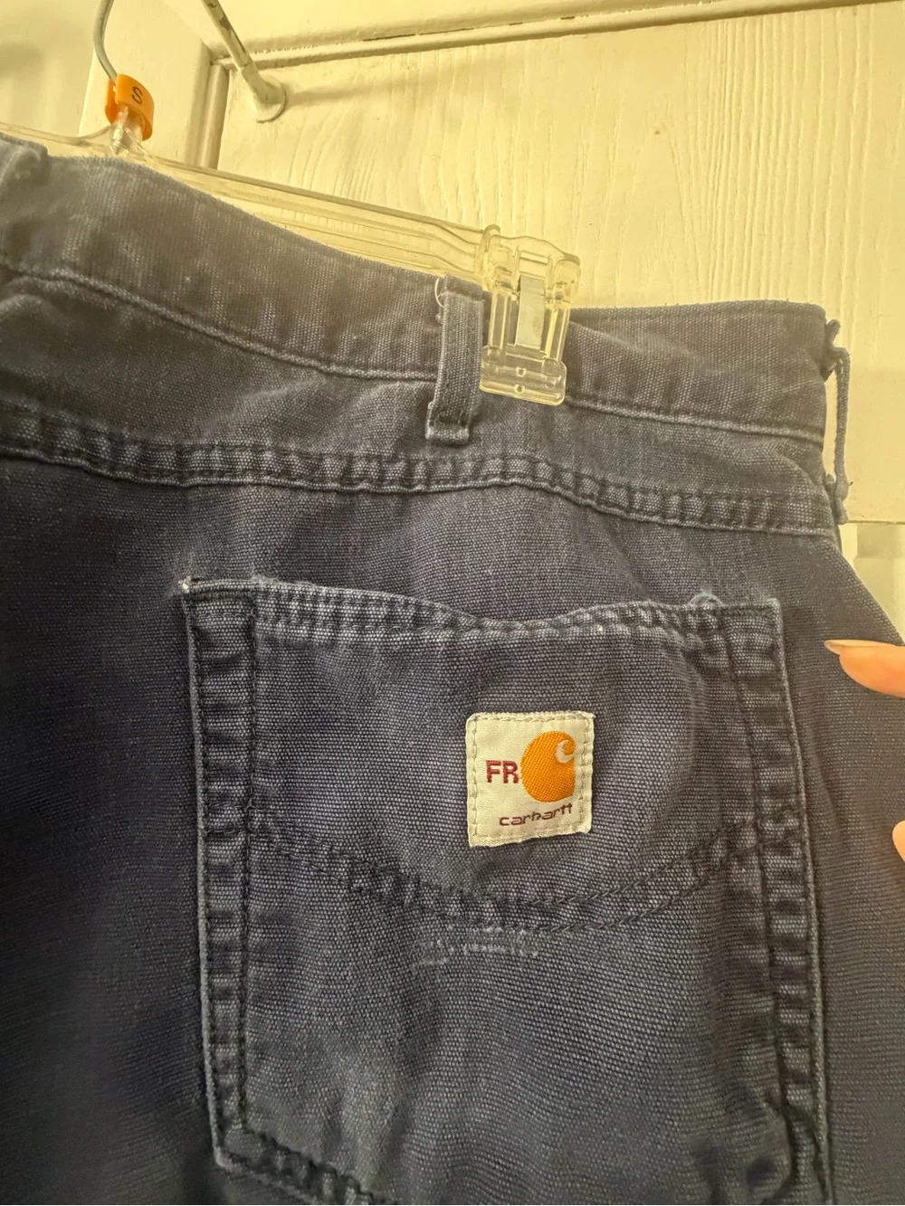 Carhartt Men’s Relaxed Fit Dark Blue Pants 40x32